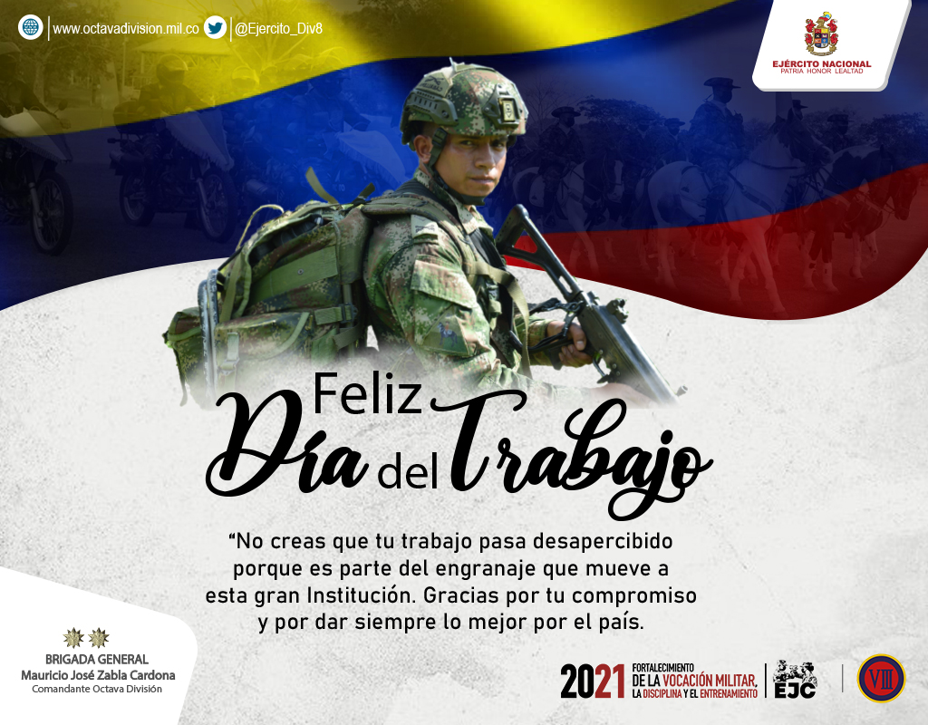 DÍA DEL TRABAJO Ejército Nacional de Colombia