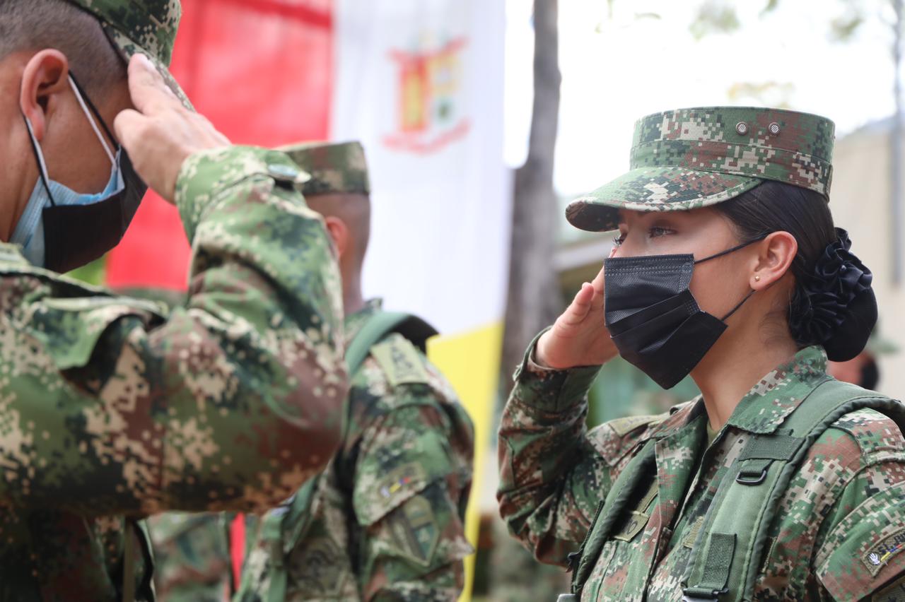 Cortesía Militar Ejército Nacional de Colombia