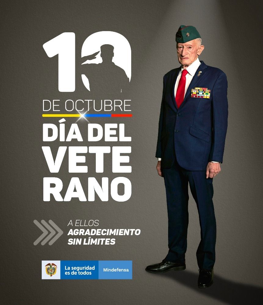 Barranquilla conmemorará este 10 de octubre el Día del Veterano en la