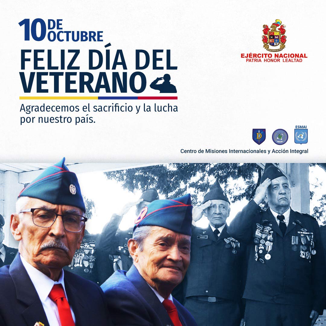 Día del Veterano Militar Ejército Nacional de Colombia