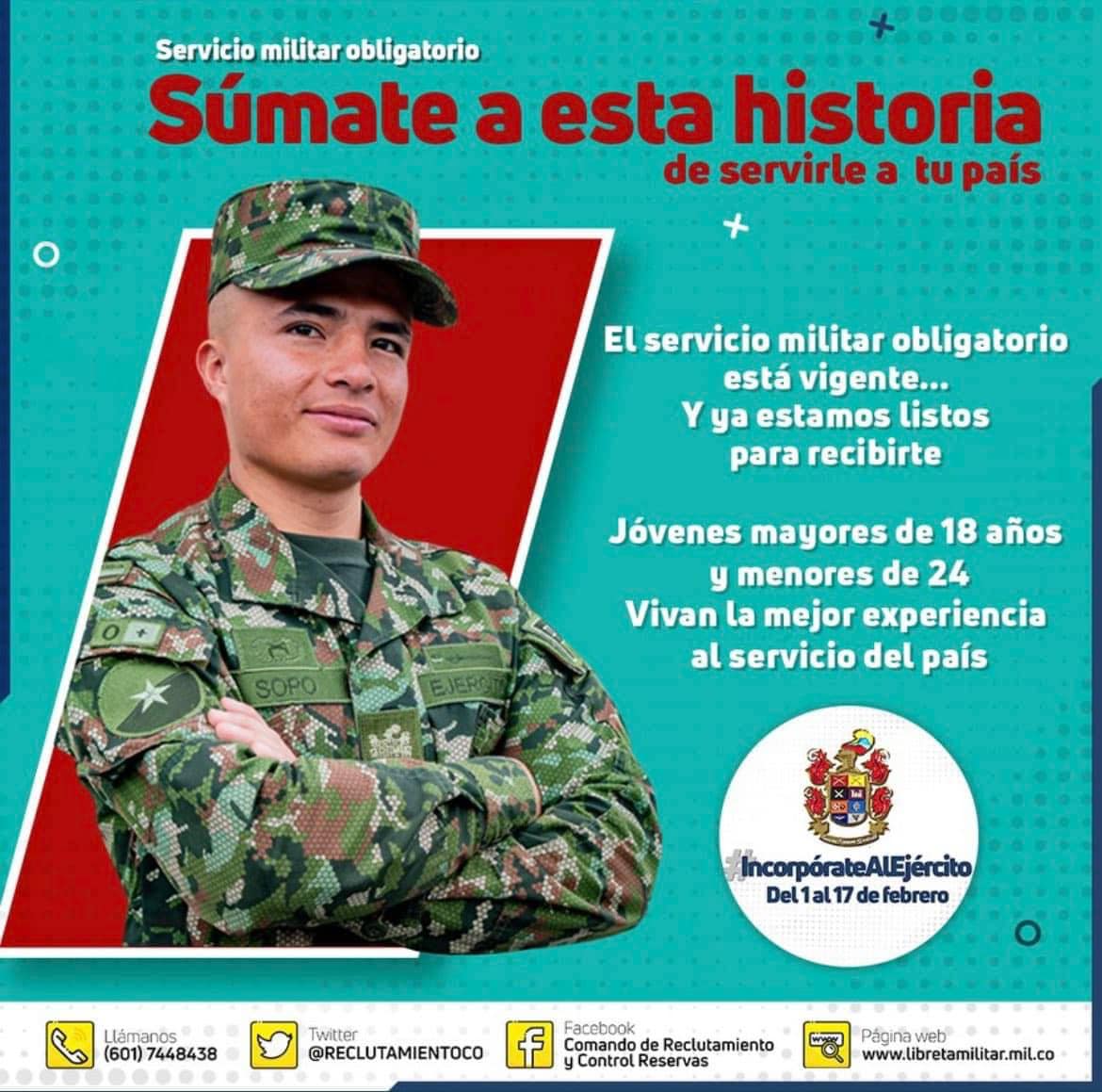 Incorp rate al ej rcito ej rcito nacional de colombia