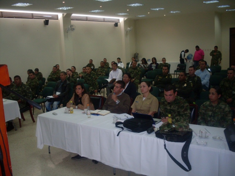 Tercera División capacita en Uso de la fuerza en el marco de los Derechos Humanos y DIH.