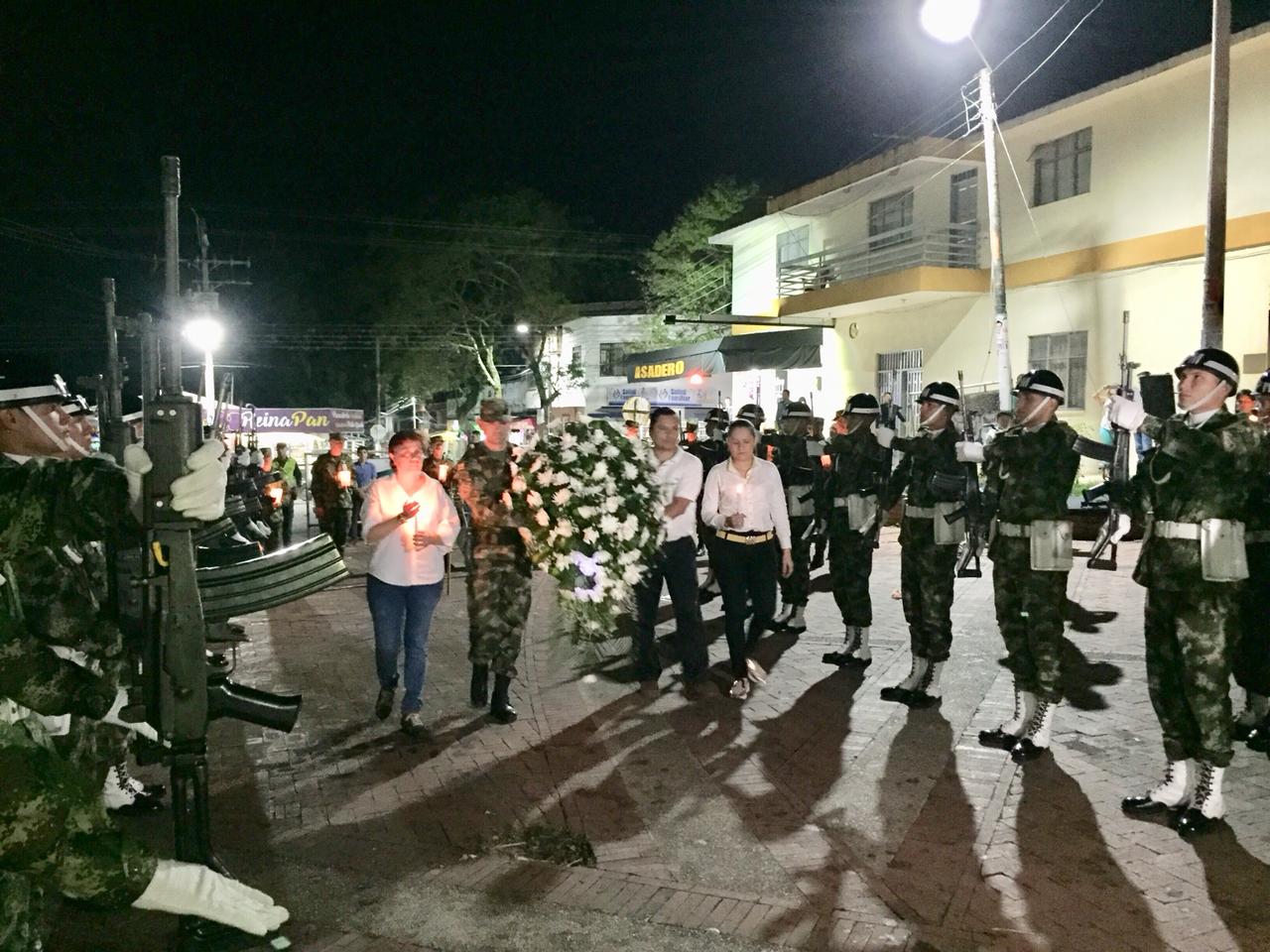 Acto de memoria histórica en Neiva con participación del CEDE 11