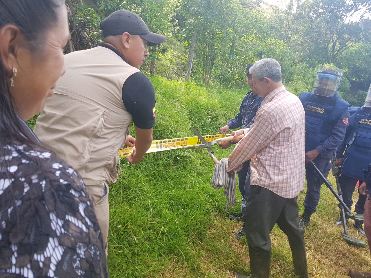 Eliminan la presencia de minas antipersonal en cinco áreas de Putumayo y Huila