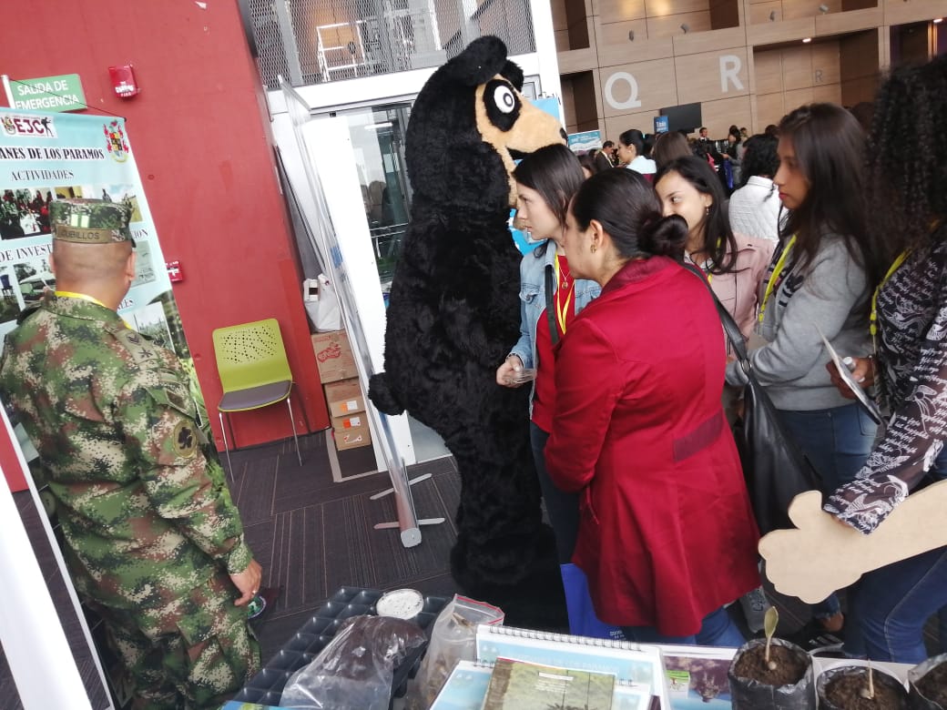 Ejército Nacional presente en el Congreso Nacional de Investigación e Innovación Ambiental