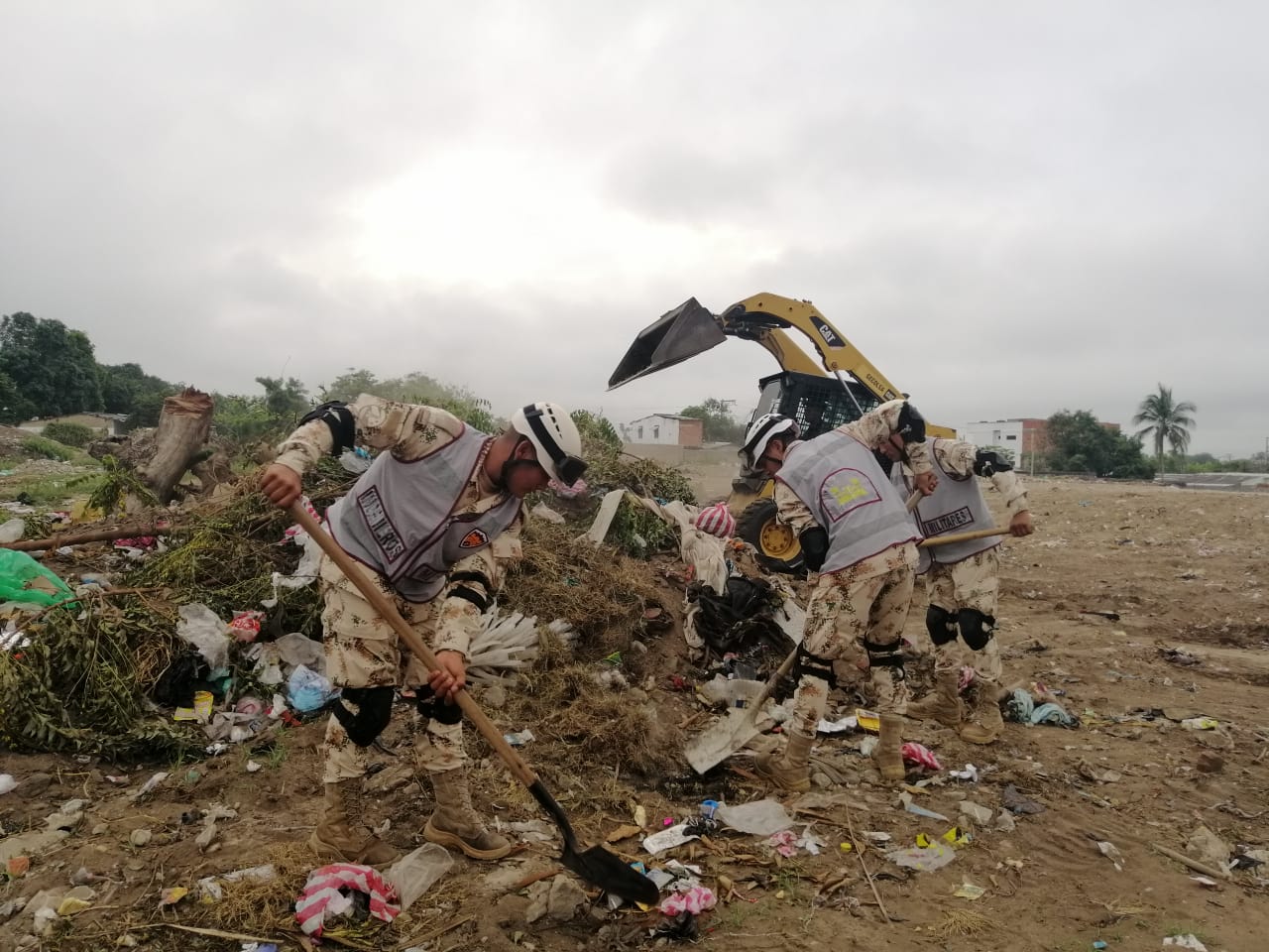 Ingenieros Militares beneficiaron a 2400 habitantes en Atlántico con Jornada Ambiental