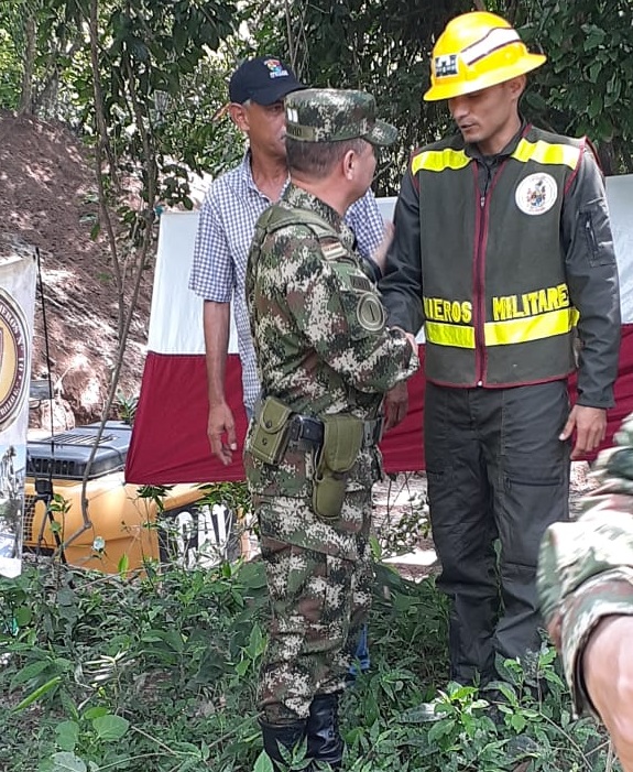 Ejército Nacional entrega proyecto ambiental en Sabanitas, Cesar