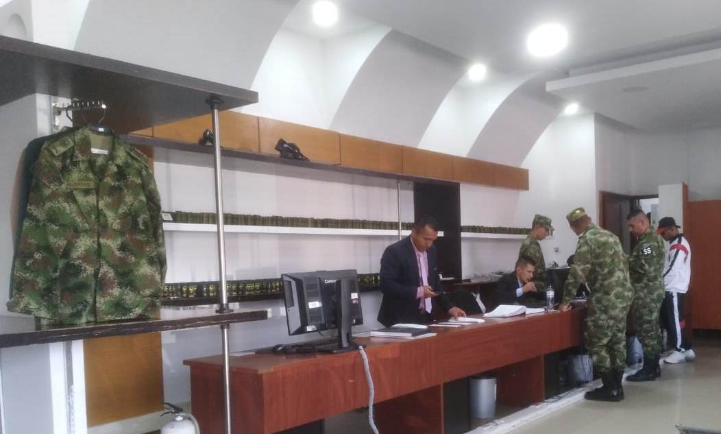 Este es el protocolo para reclamar dotación militar