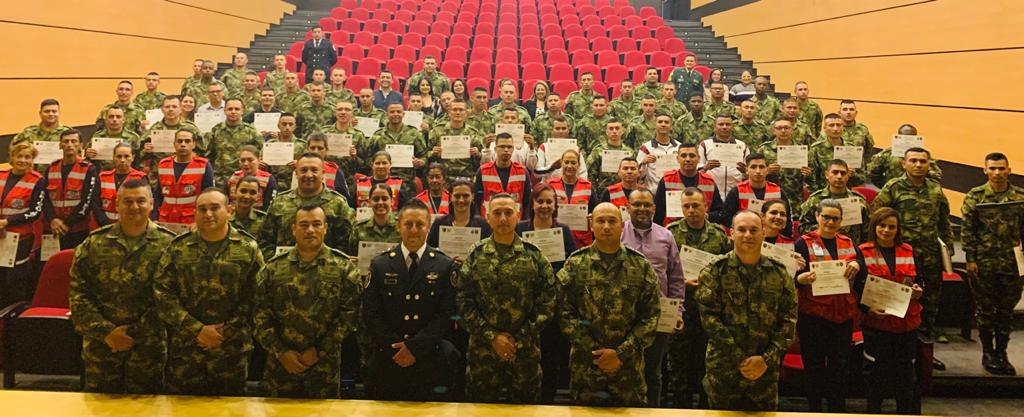 Tenemos 109 nuevos brigadistas de emergencia nivel 1