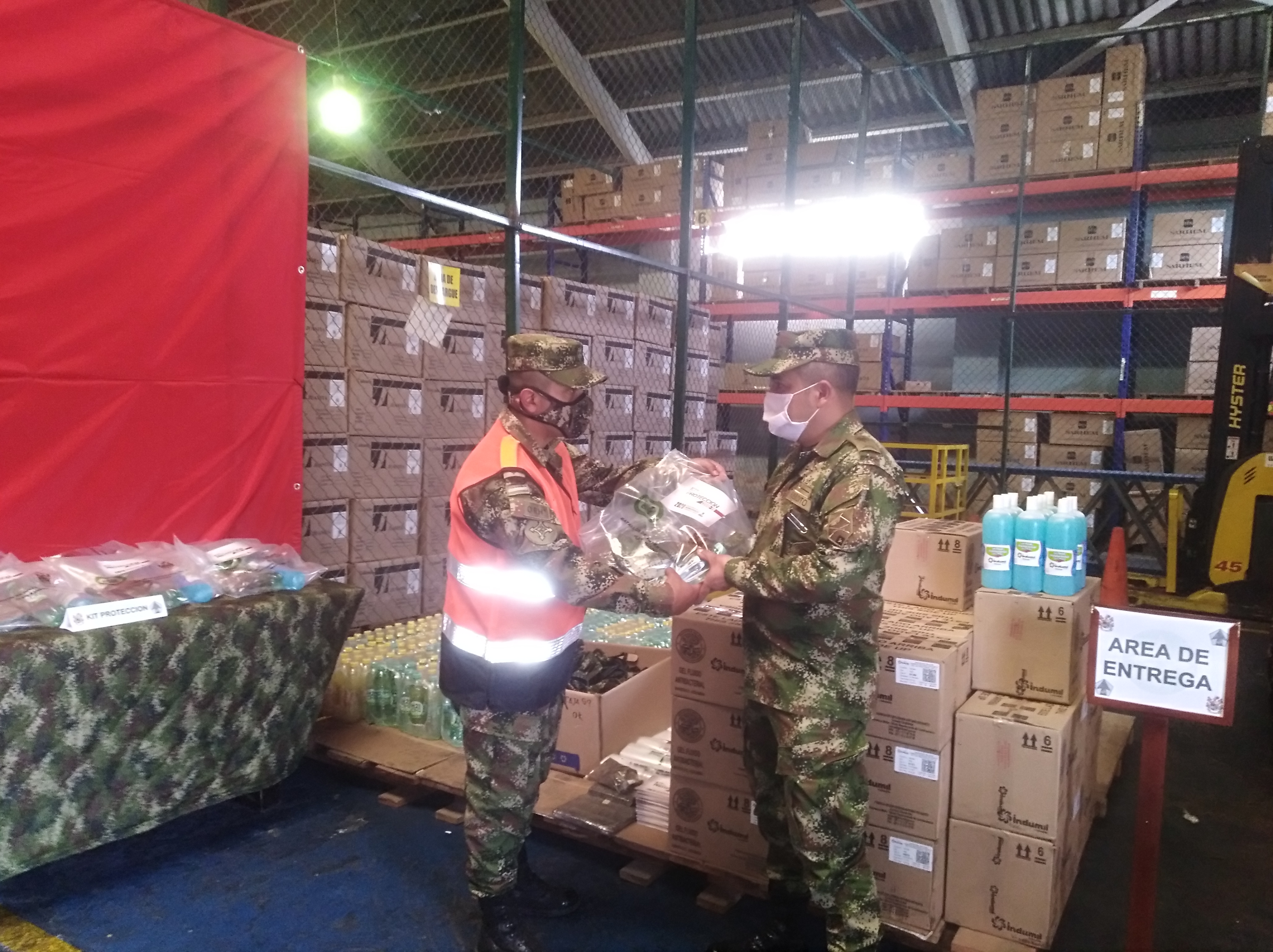 Iniciamos la entrega del kit de protección COVID-19.