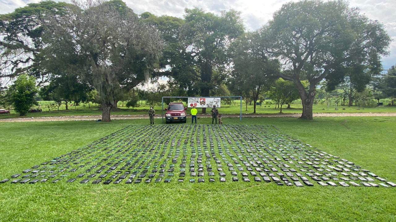 Fuerte ofensiva del Ejército Nacional contra el narcotráfico en el departamento del Cauca