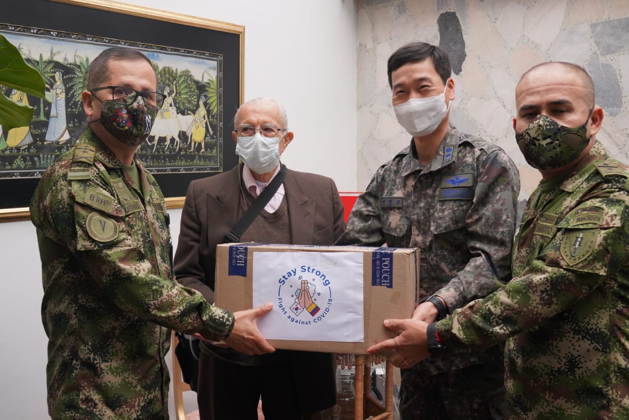 Acompañamiento Agregado Militar Embajada de Corea en Colombia