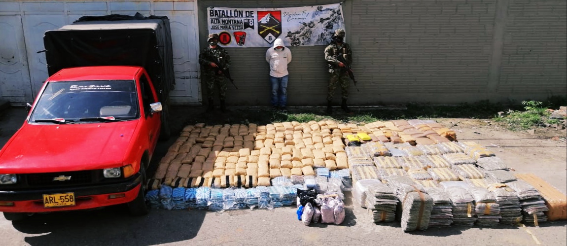 Ejército Nacional propina contundente golpe a las finanzas del grupo armado organizado residual Columna Móvil Dagoberto Ramos Ortiz