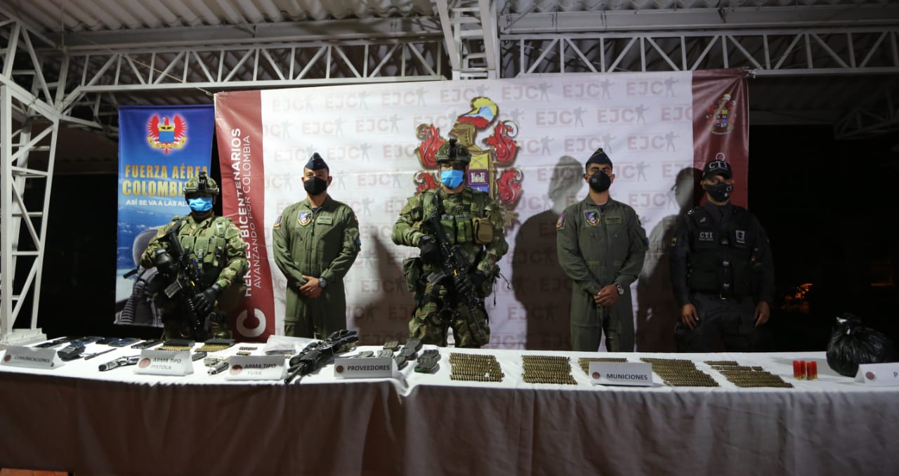 En una contundente operción militar en Cumbitara, mueren dos sujetos que serían integrantes del Clan del Golfo