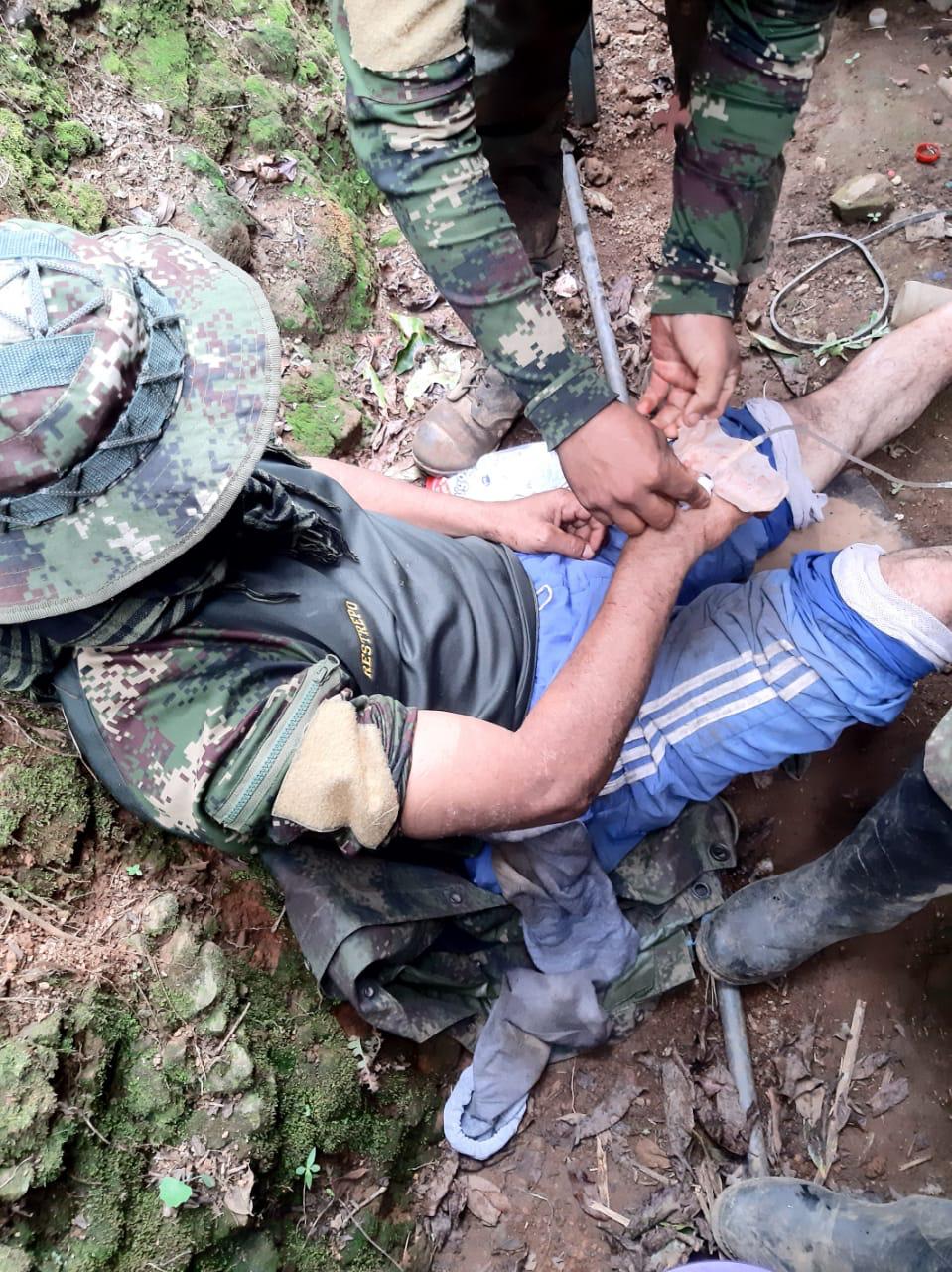 Ejército Nacional rescata líder social secuestrado por miembros de grupos armados organizados en el Cauca