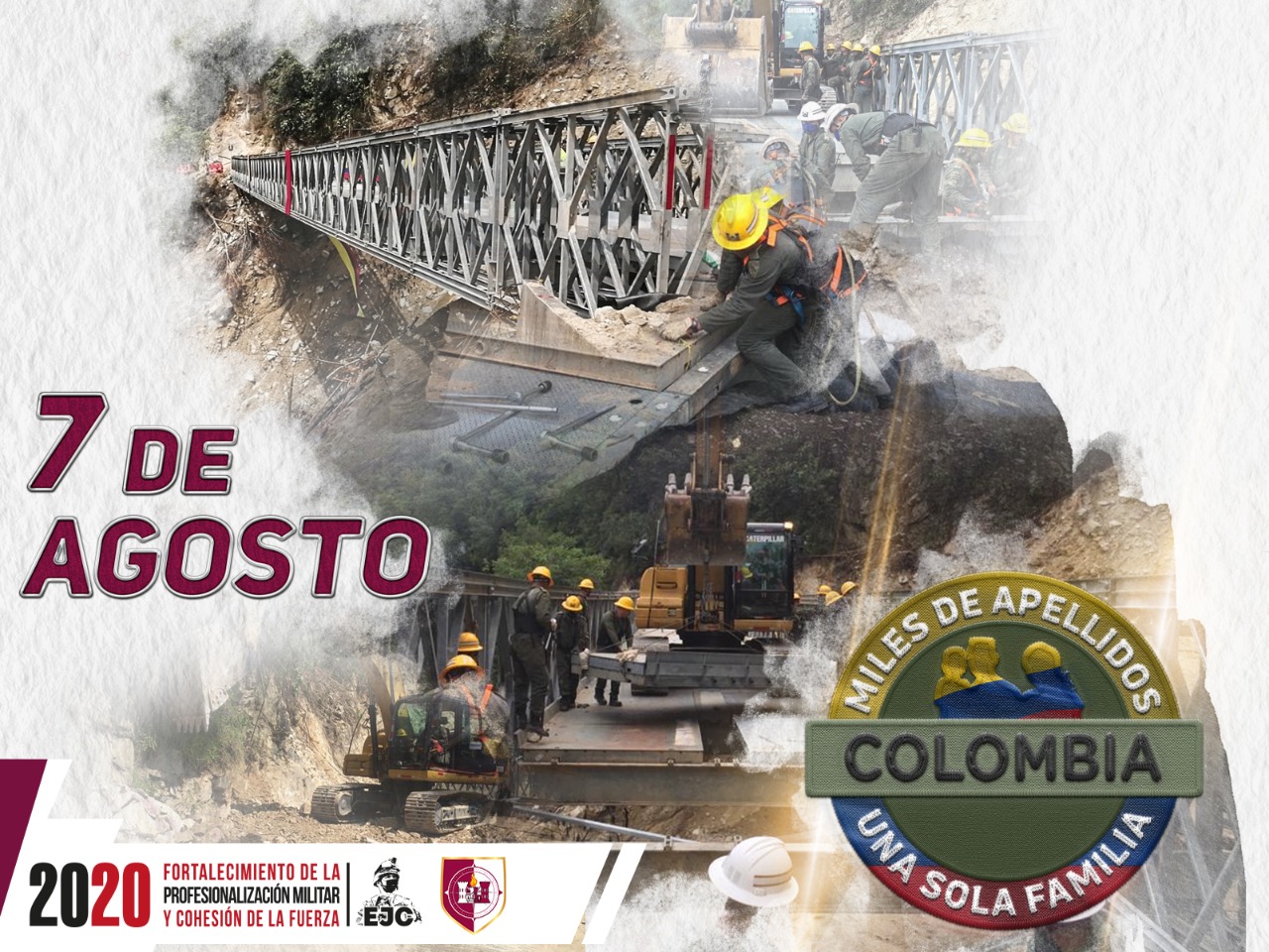 Ejército Nacional, 201 años de historia generando progreso y desarrollo a través de sus Ingenieros Militares