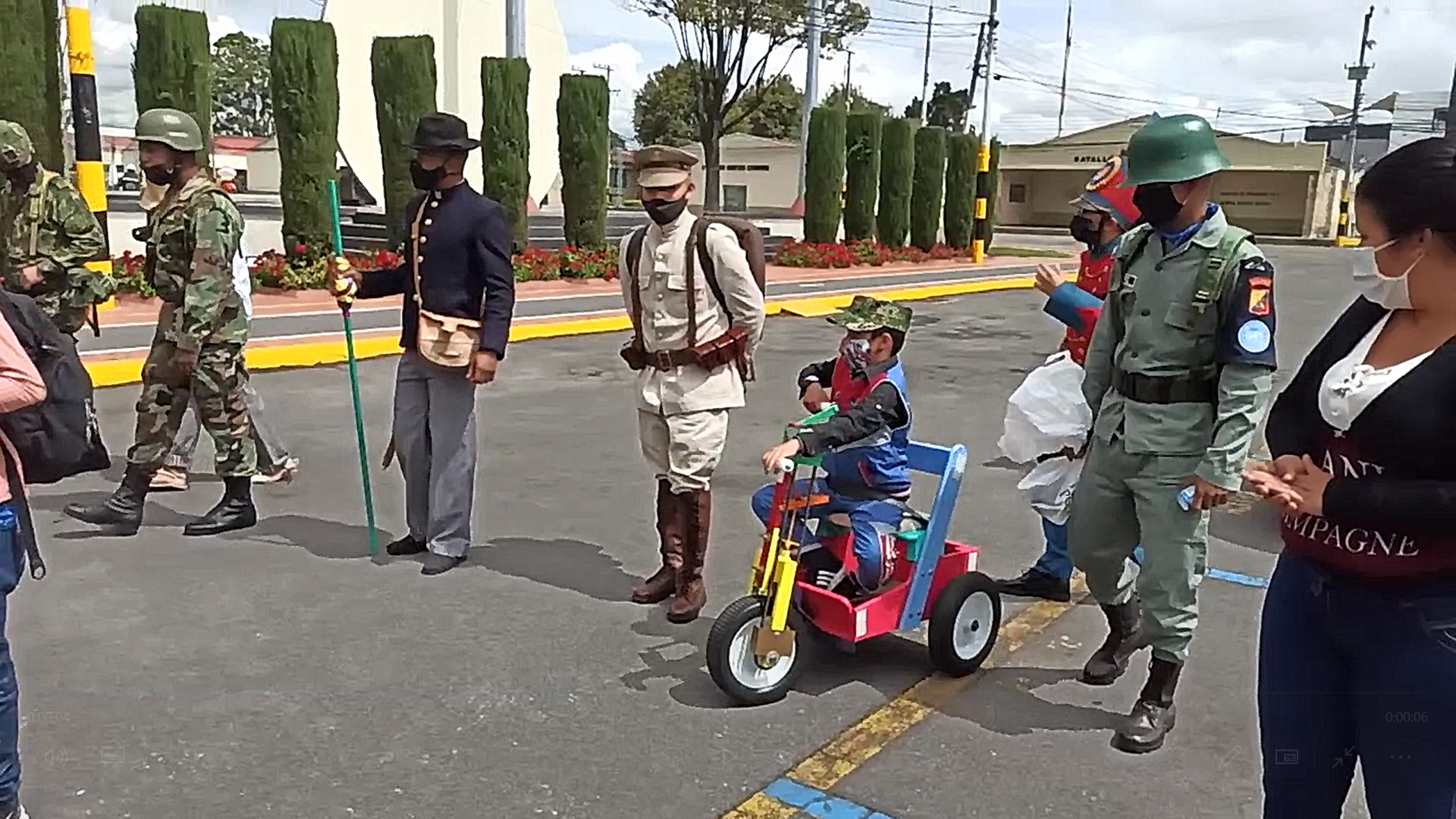Hicimos realidad el sueño de un niño con discapacidad