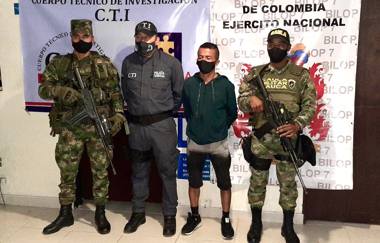 Capturado presunto responsable del homicidio del líder político Gustavo Herrera en el Cauca
