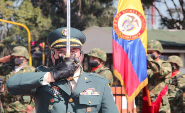 Nuevo comandante en el Batallón de ASPC N.° 21 José Acevedo y Gómez