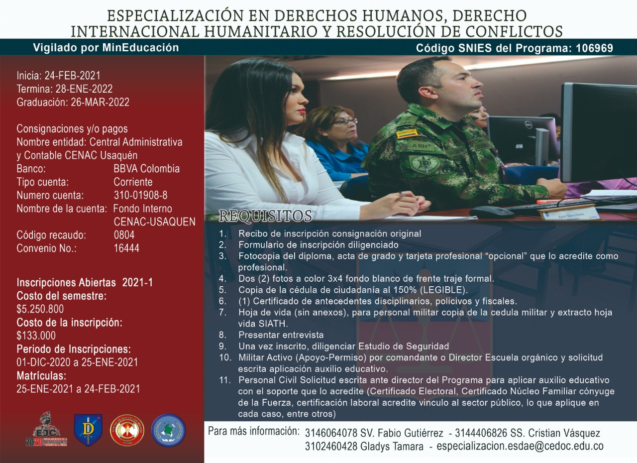 Conoce nuestra oferta académica para el 2021