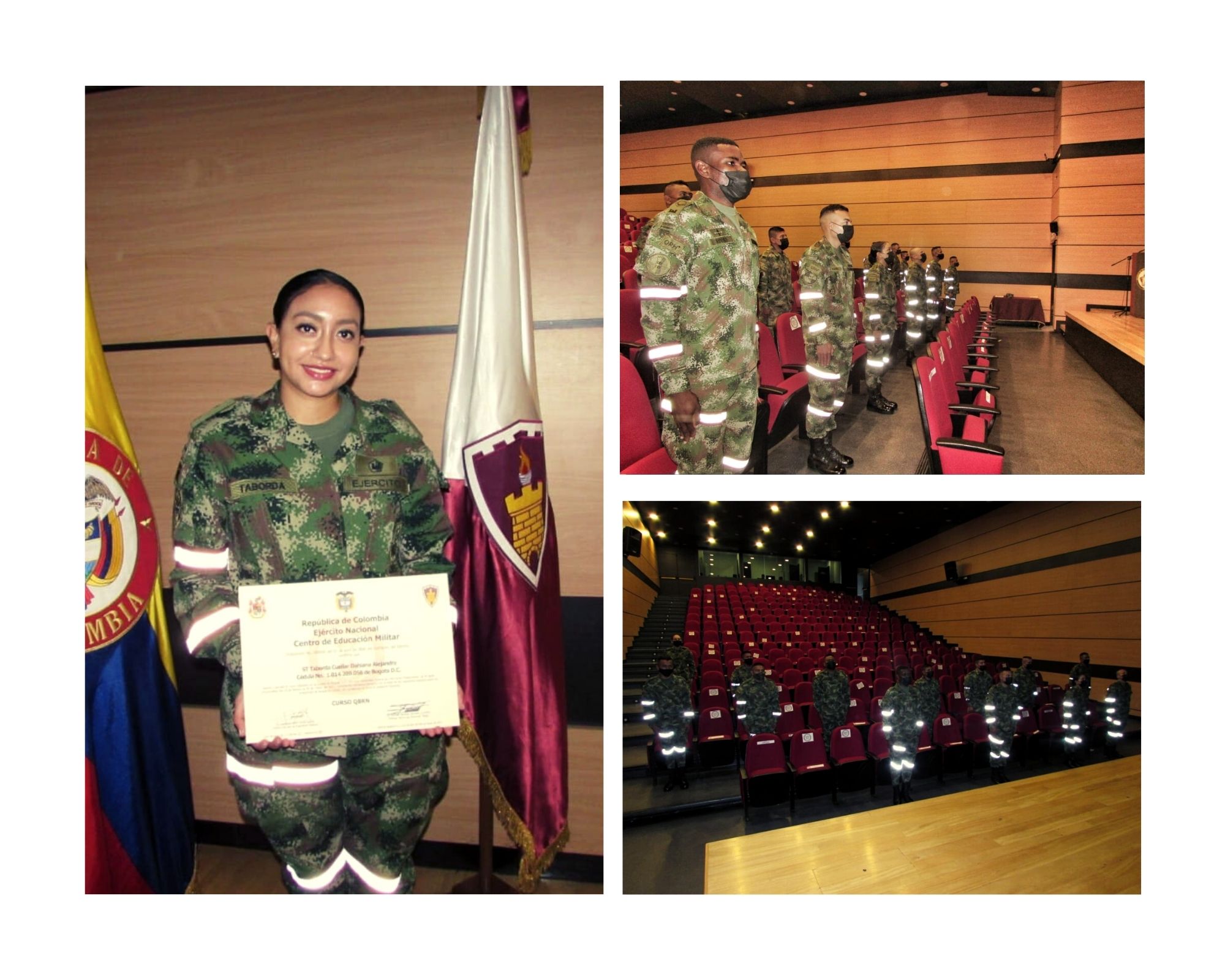 Clausura del curso para mitigar amenazas y riegos químicos