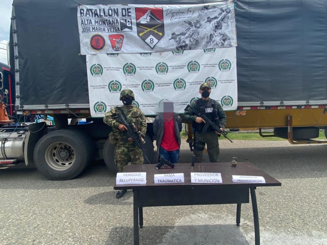 Capturado alias Tocayo integrante del GAO-r Dagoberto Ramos Ortiz