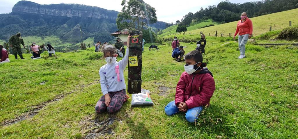 Lleva una huerta en tu corazón, campaña ambiental del Ejército Nacional