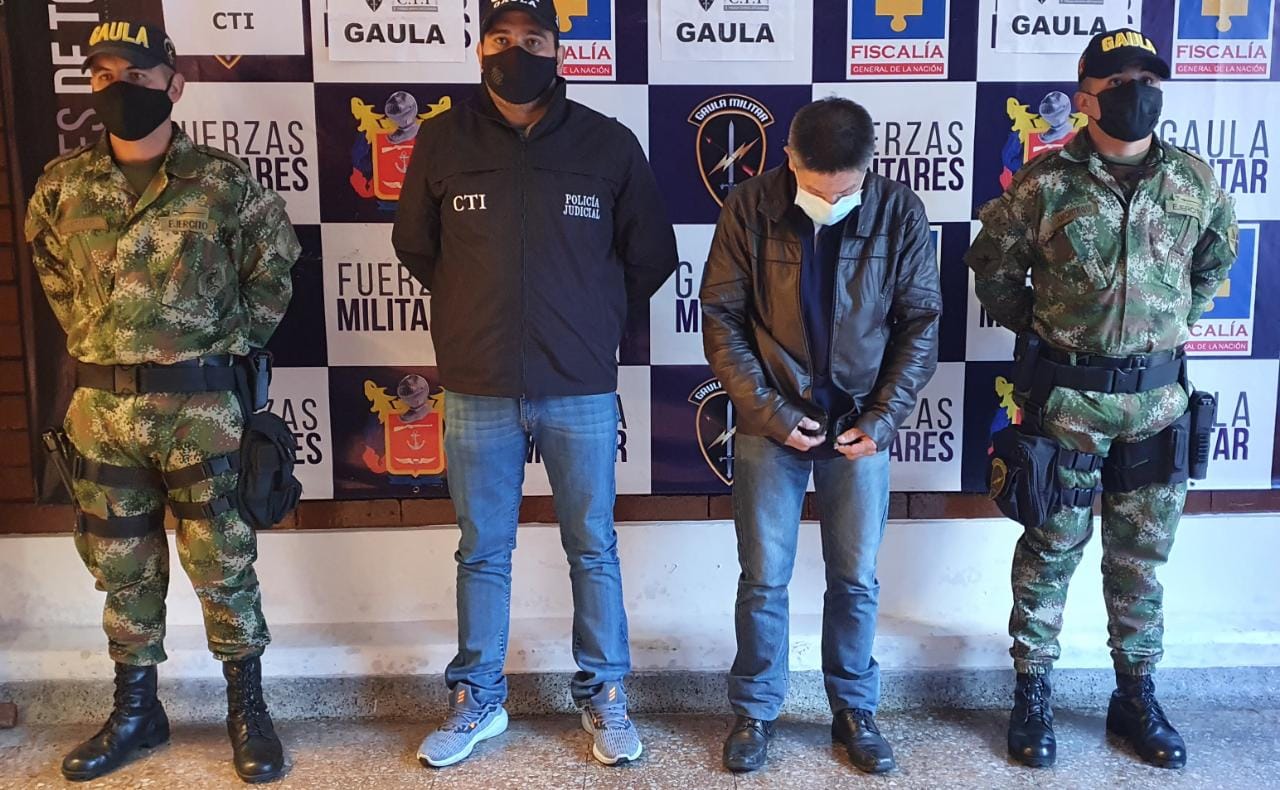 Ejército Nacional capturó extorsionista en Bogotá