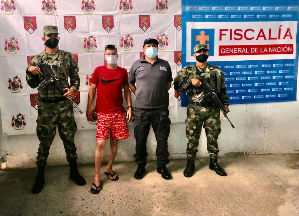 Capturado alias "Carlos o Caliche", tercer cabecilla del frente "Luis José Solano Sepúlveda" del GAO - ELN