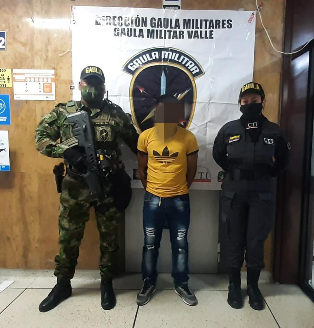 Ejército y Fiscalía captura a un sujeto por secuestro y acceso carnal violento