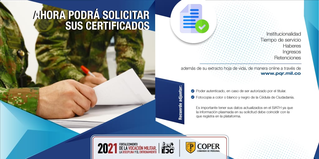 Ahora podrá descargar sus certificados  de manera online