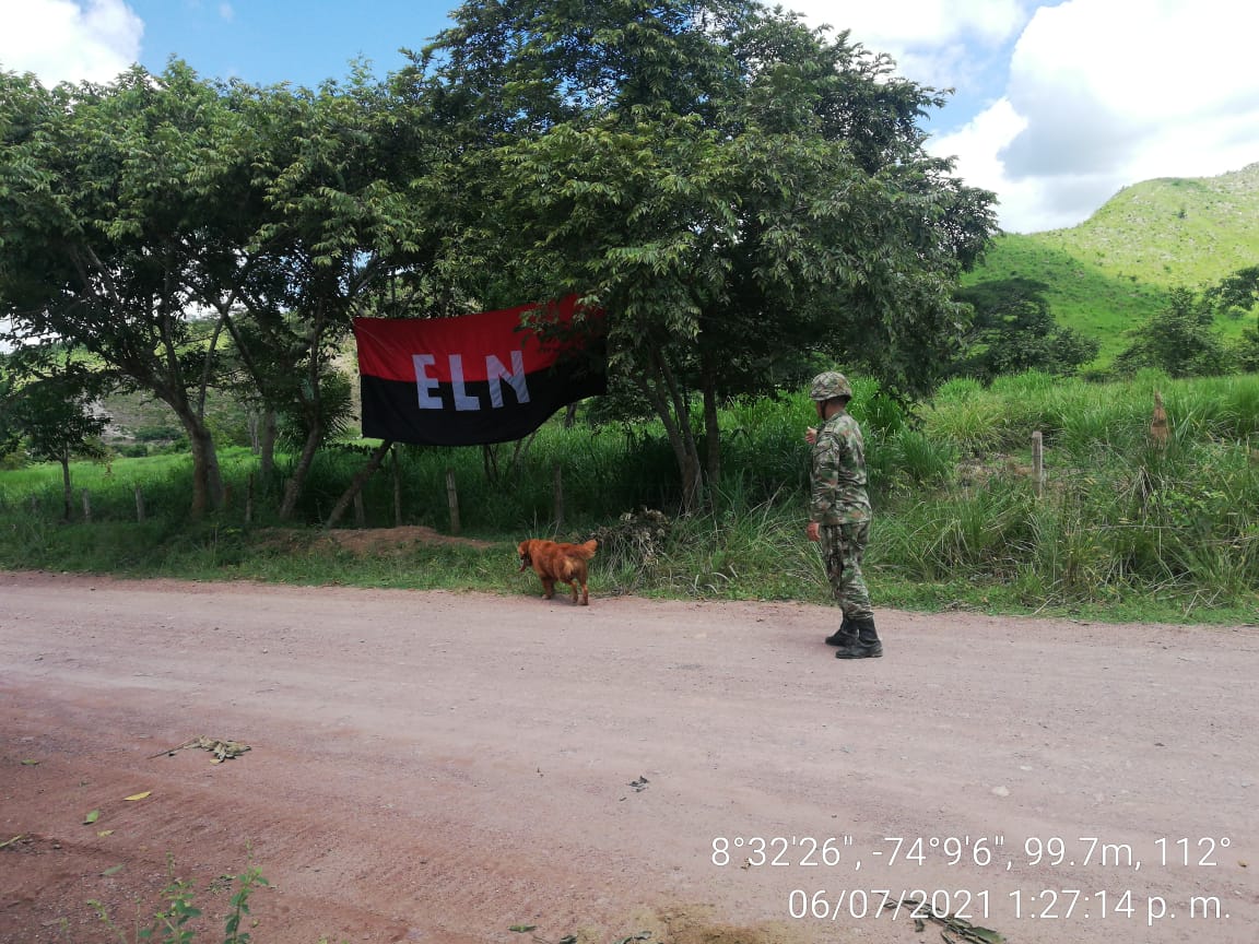 Ejército Nacional destruye mina antipersonal en Norosí, sur de Bolívar