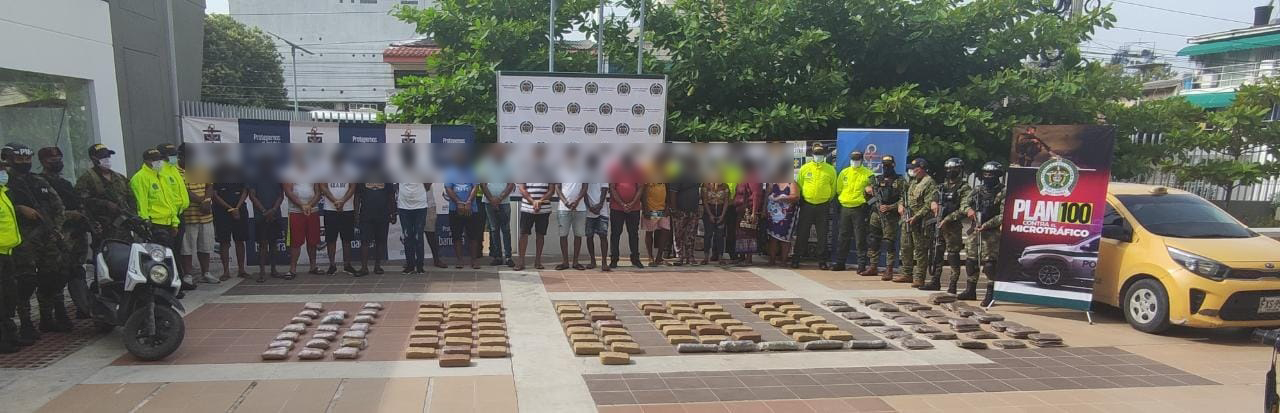Capturados 20 presuntos integrantes del GAO Clan del Golfo en Cartagena