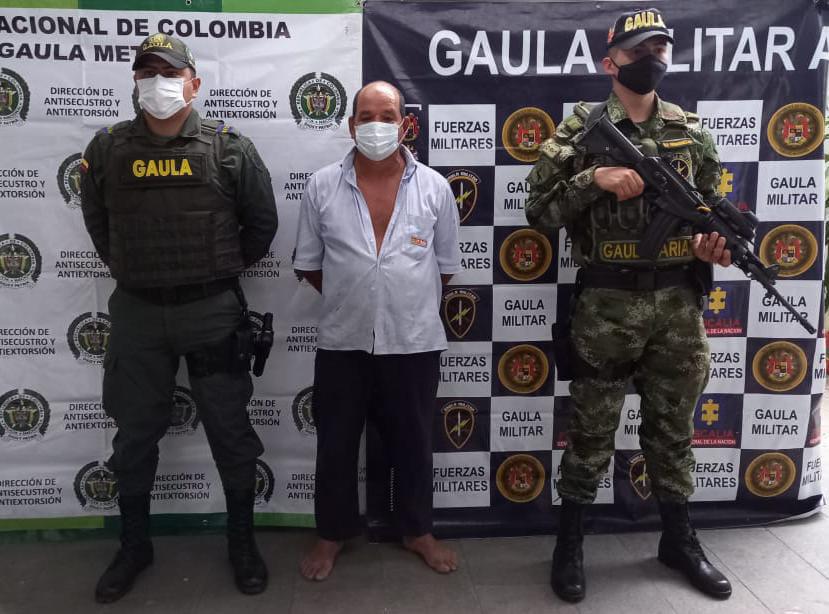 Ejército y Policía capturaron en  flagrancia  extorsionista en Vistahermosa, Meta