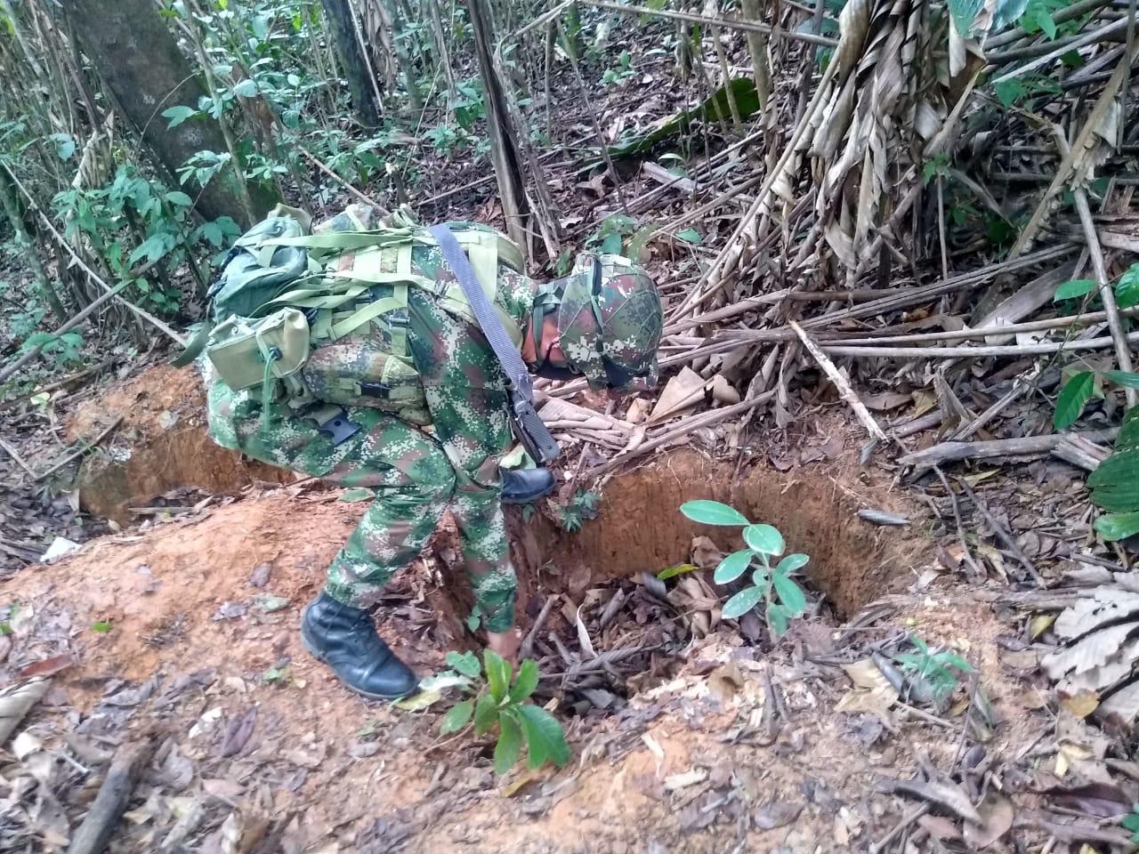 Hallado depósito ilegal de explosivos del Gao r Estructura Jorge Briceño Suarez, en Vistahermosa, Meta