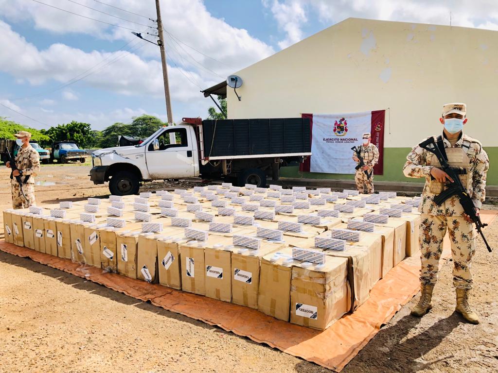 85.000 cajetillas de cigarrillos de contrabando fueron incautadas por el Ejército Nacional en La Guajira