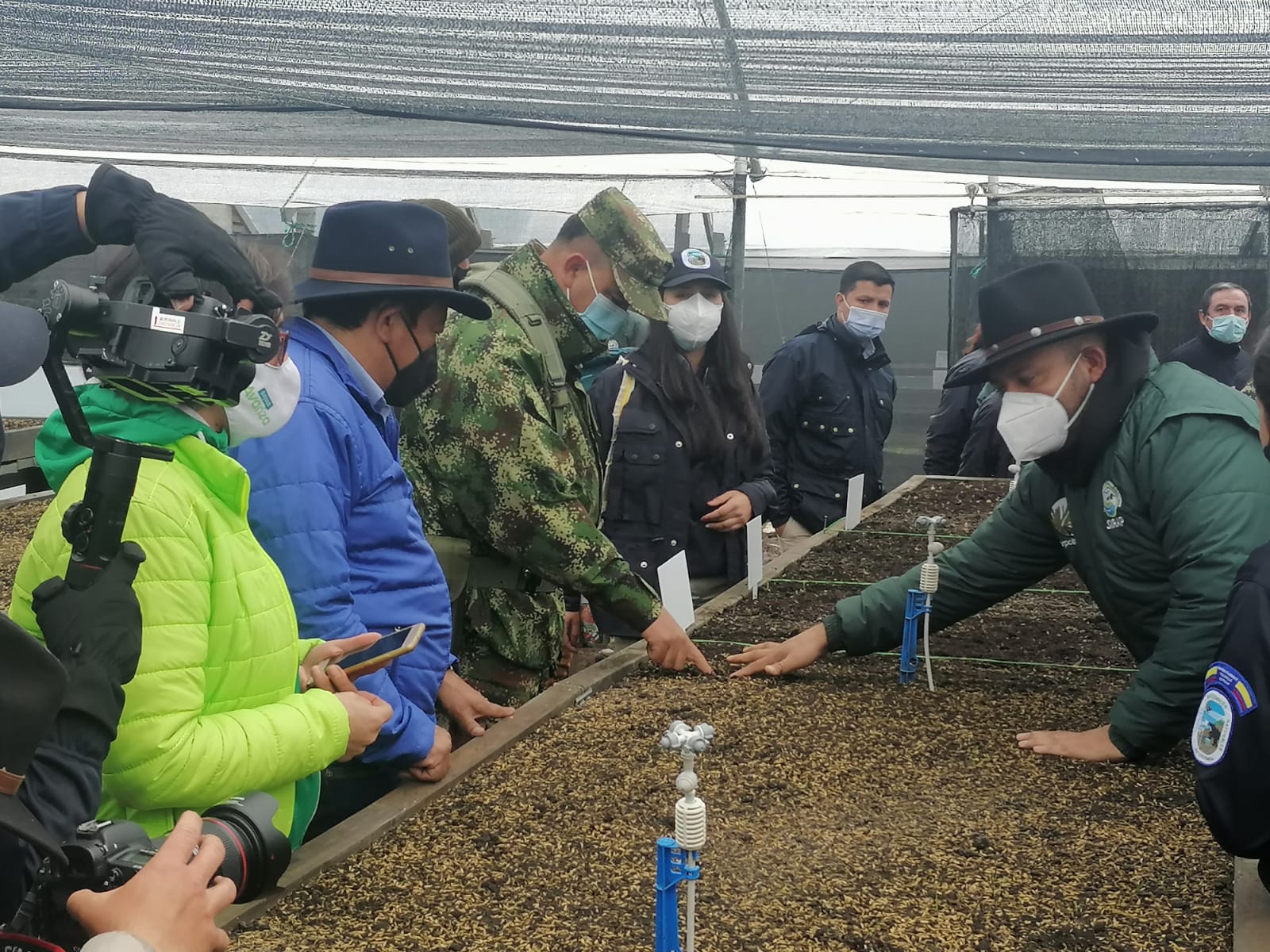 Ejército, comunidad y entidades ambientales activan vivero en zona de alta montaña en Boyacá