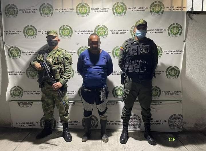 Capturado en el Magdalena alias Boca presunto integrante del GDO Los Pachencas