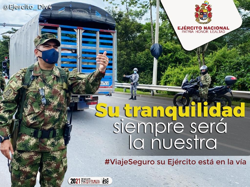 En plan retorno 700 soldados custodian vías del suroriente colombiano