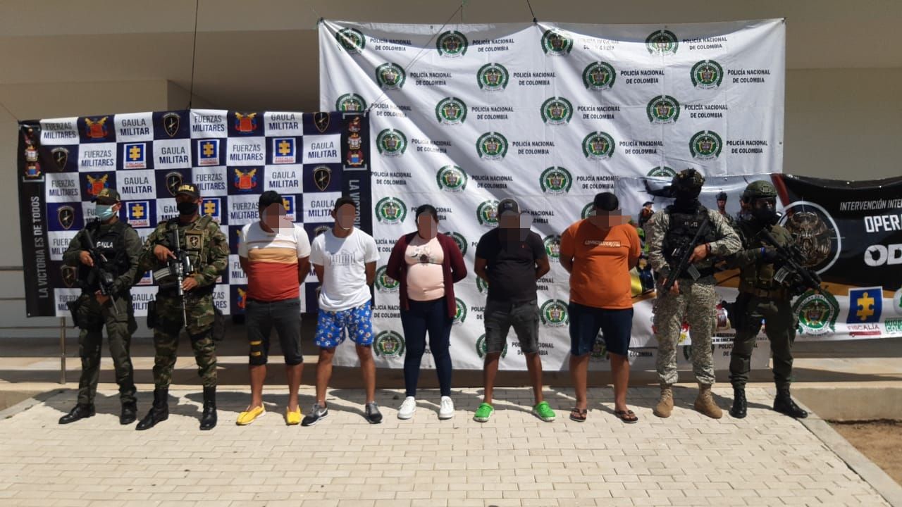 Ejército Nacional capturó a seis sujetos señalados de ser integrantes del Clan del Golfo
