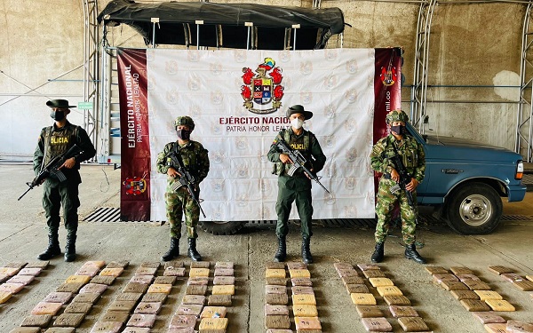 Media tonelada de marihuana fue incautada en San José del Guaviare