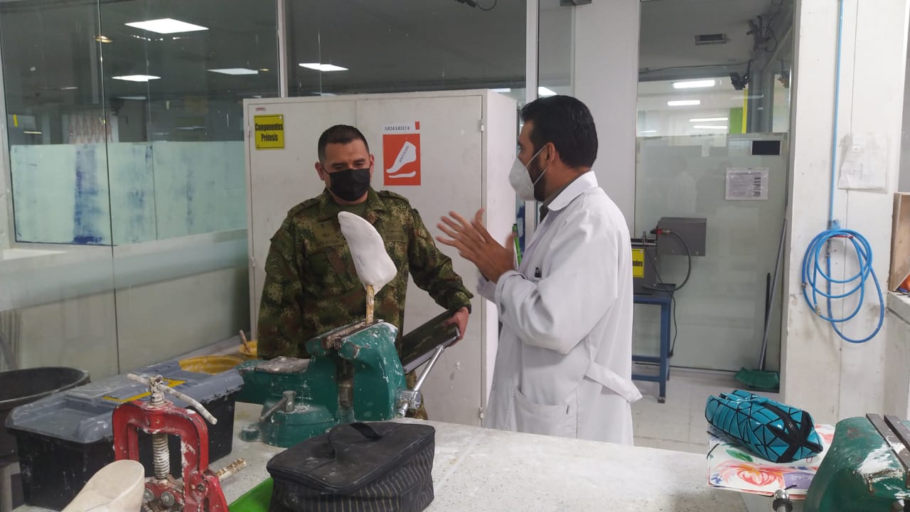 Inicio de plan piloto para diseñar y elaborar prótesis por parte del Batallón de Sanidad.