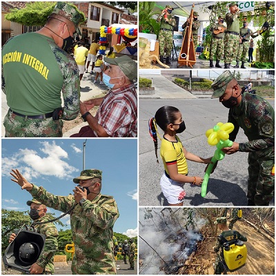 El Ejército Nacional le apuesta a la reconstrucción del tejido social a través de la Acción Integral