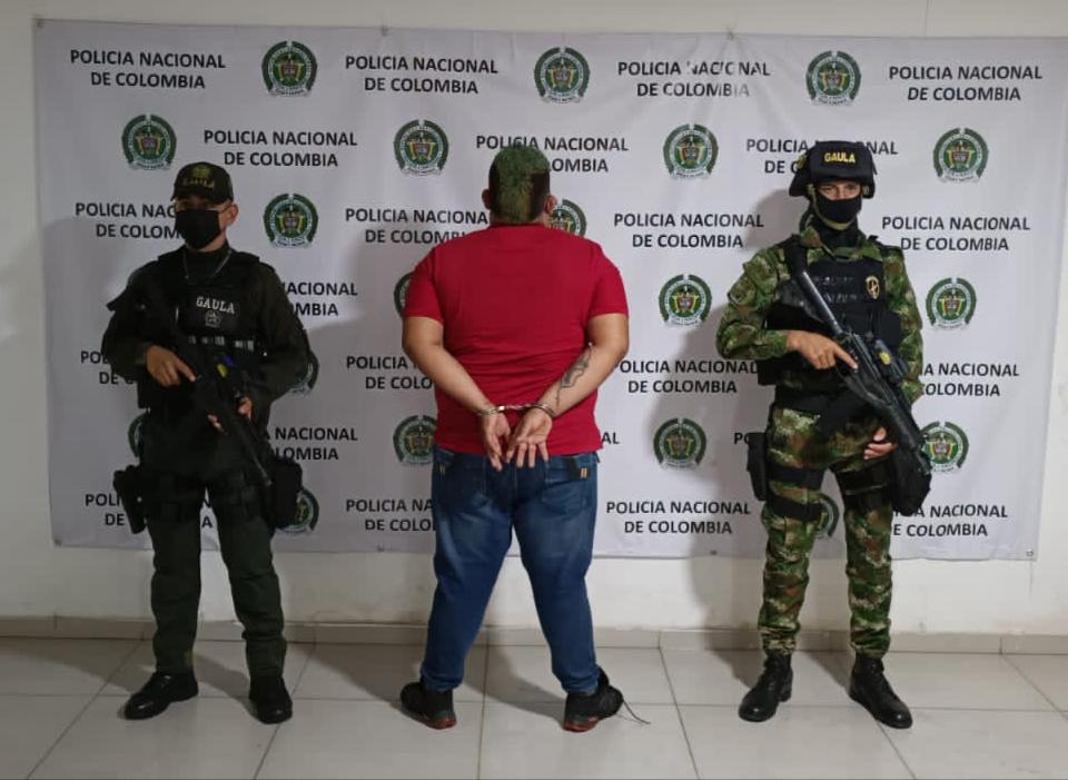 Capturado alias Gordo Muelas, quien habría participado en un secuestro en Saravena