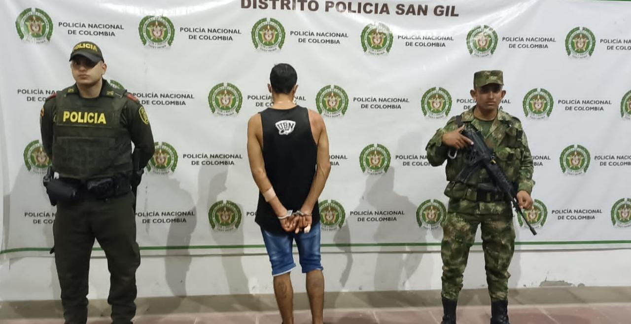 Capturado alias Dany, uno de los sujetos presentados en el cartel de los más buscados de Santander