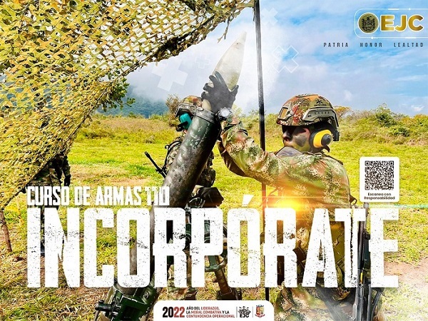 Abiertas las inscripciones para ser suboficial del Ejército Nacional