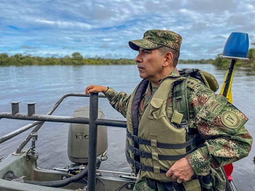 Ejército enfrenta las rutas del narcotráfico en Vaupés