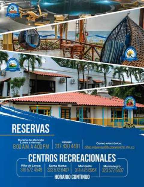 Disfruta de sus Centros Recreacionales,