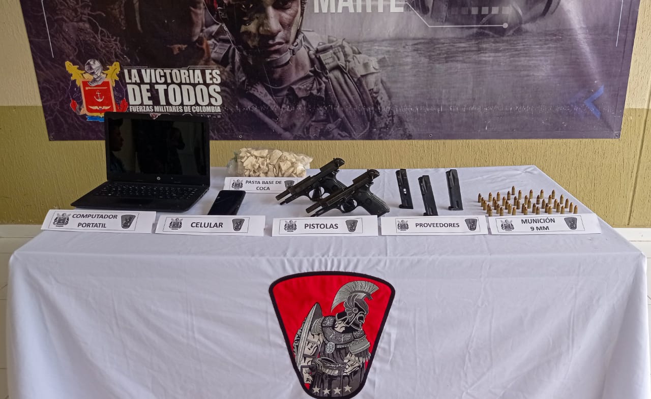 Capturados en el sur de Bolívar, dos presuntos integrantes del GAOr 37