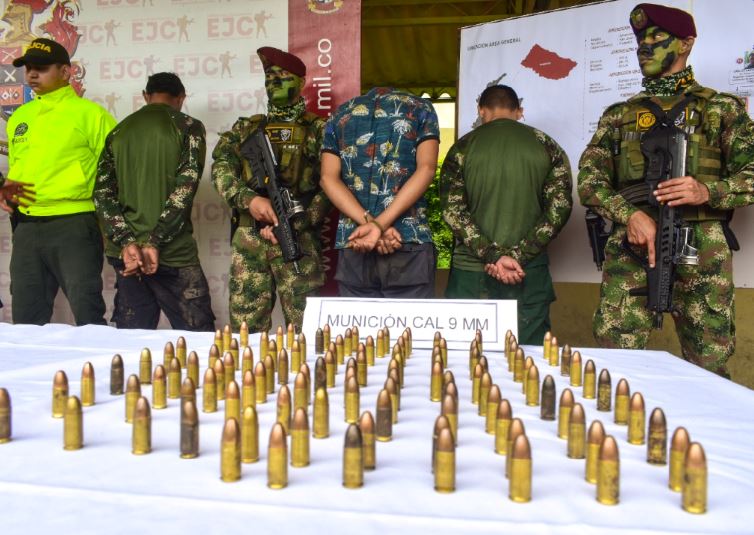 Capturados siete presuntos integrantes del GAO-r Estructura 48 en el Caquetá